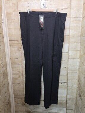 SwissTech Black Stretch Pull-On Pants